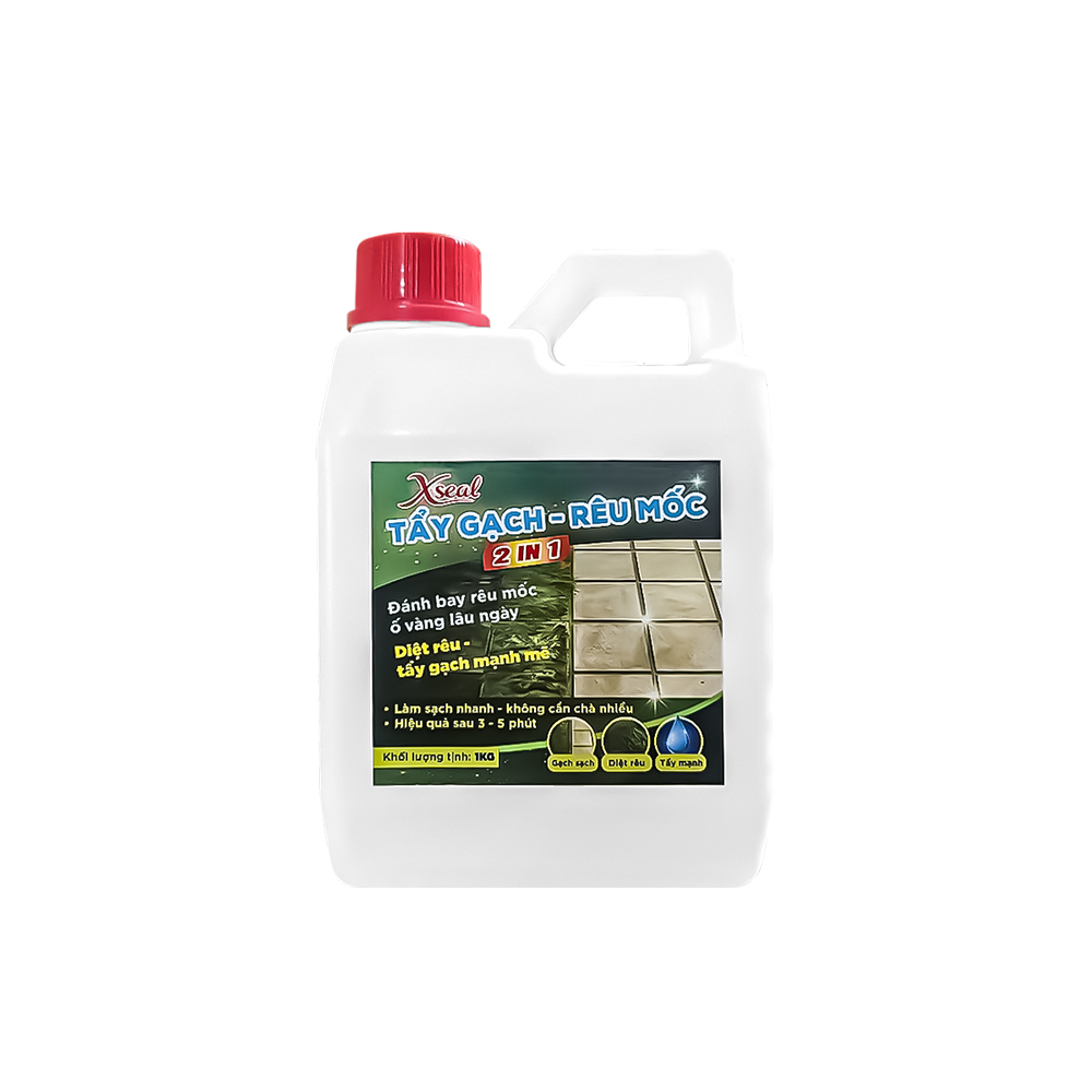 Nước Tẩy Gạch Rêu 2 in 1 Xseal