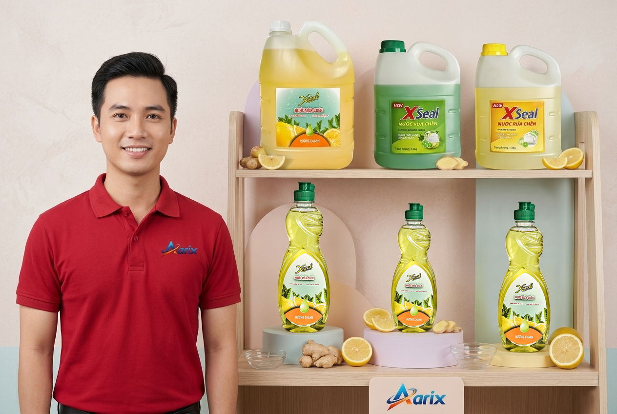 Nước Rửa Chén Sả Chanh 750g